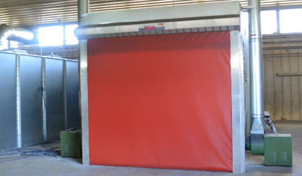 fabric roll up doors for warehouse